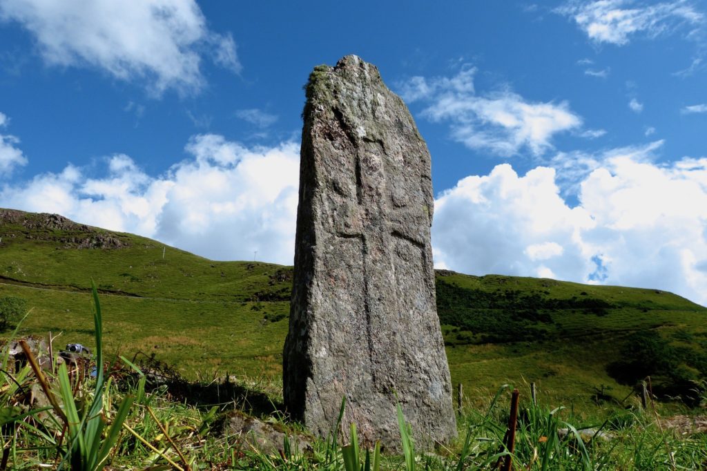 Standing Stone at Camas nan Geall