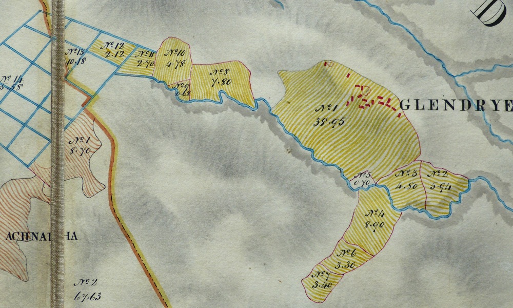 Bald map 1806