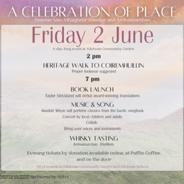 A Celebration of Place – Alasdair Mac Mhaighstir Alasdair